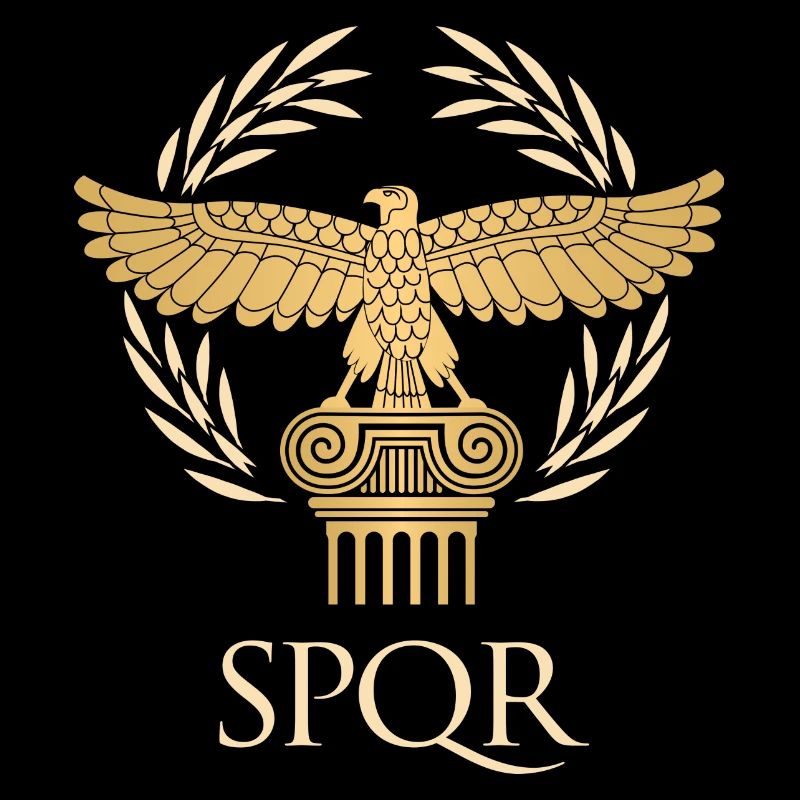 SPQR - Drapeau empire et république Rome antique