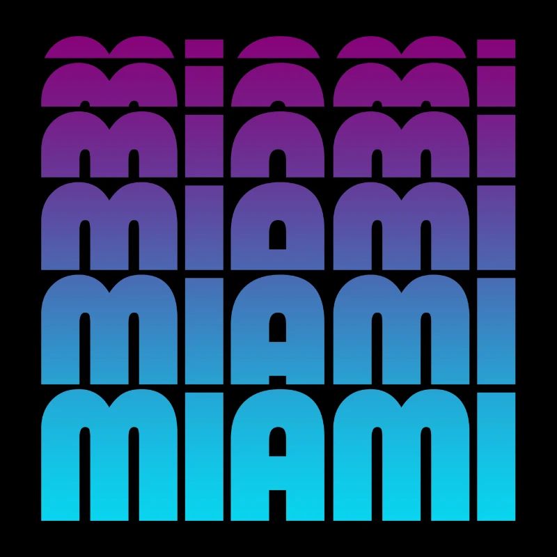 Miami Gradient Grid