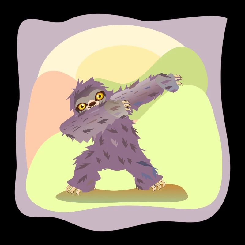 DABBING DANCING DANCING SLOTH