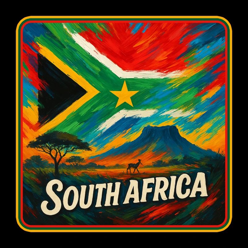 Conception du drapeau de l’Afrique du Sud