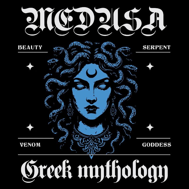Mythological Medusa Design