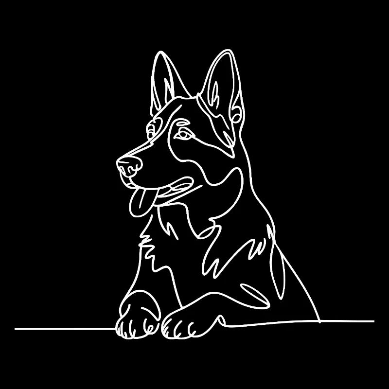German Shepherd Artwork