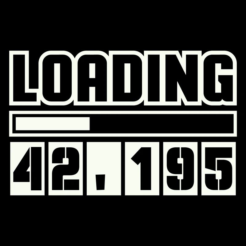 Loading 42,195 Marathon
