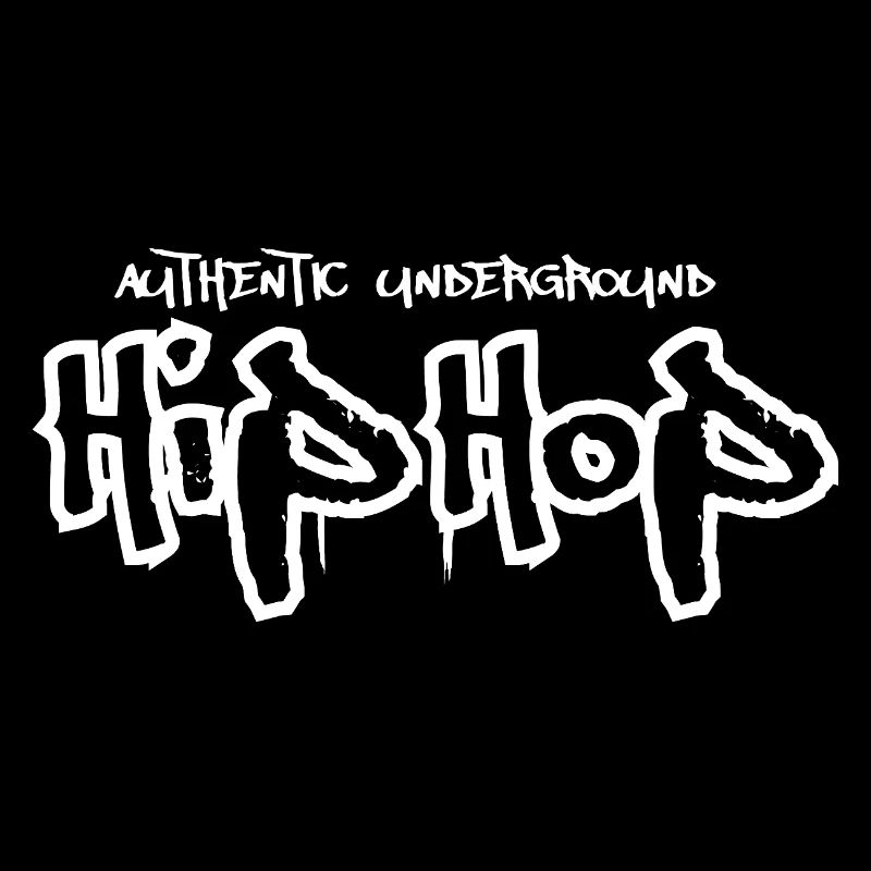 Authentische Underground-Hip-Hop-Graffiti