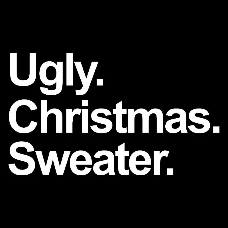 Pull de Noël moche