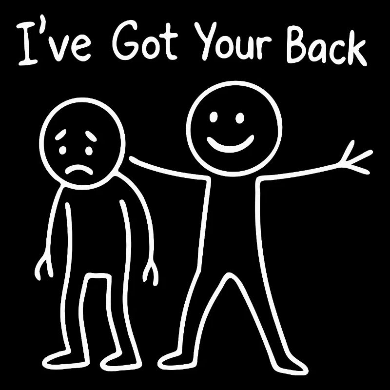 Ich stehe hinter dir: Support-Duo