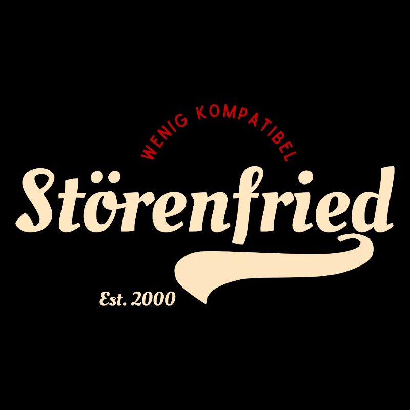 Störenfried Vintage Script Logo