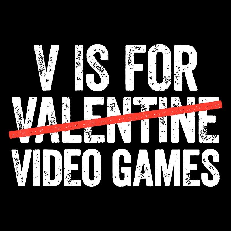 Valentine Gaming Typografie