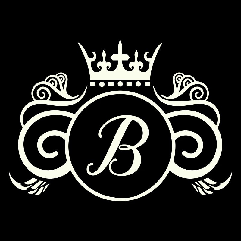 Royal Monogram B