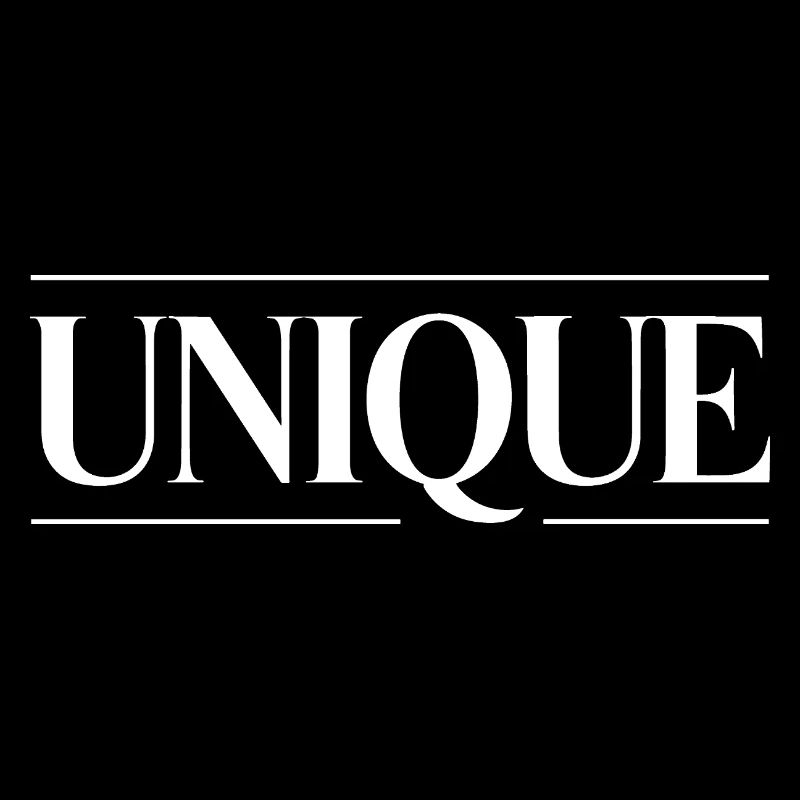 Unique Einzigartig Unikat Selbstwert Einzig Artig