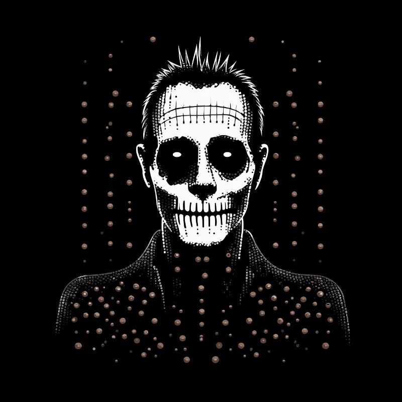 Genähtes Frankenmonster oder Zombie