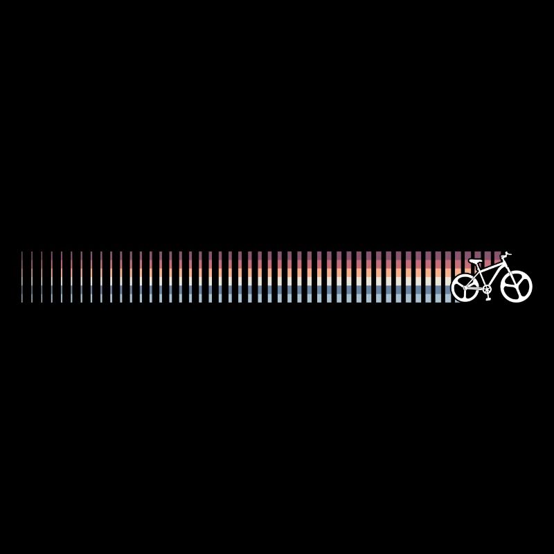 Gradient Barcode Sunset
