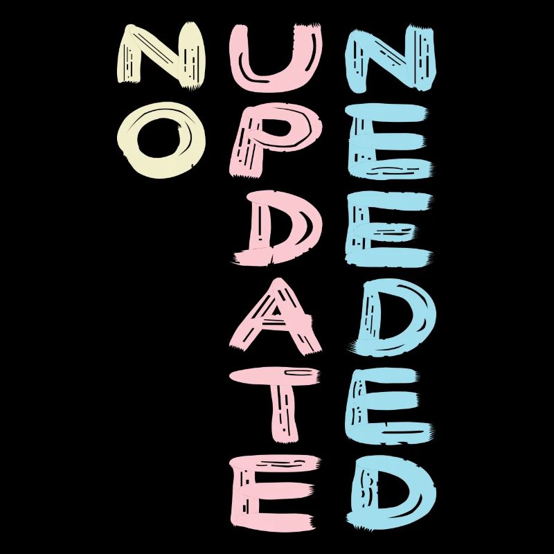 No Update colourful