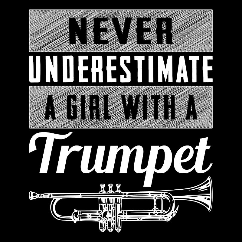 Trompete Mädchen Blasmusik Orchester Musiker