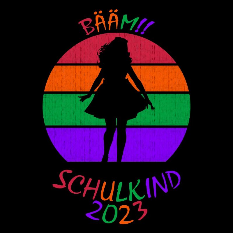 Bääm Schule Mädchen Einschulung