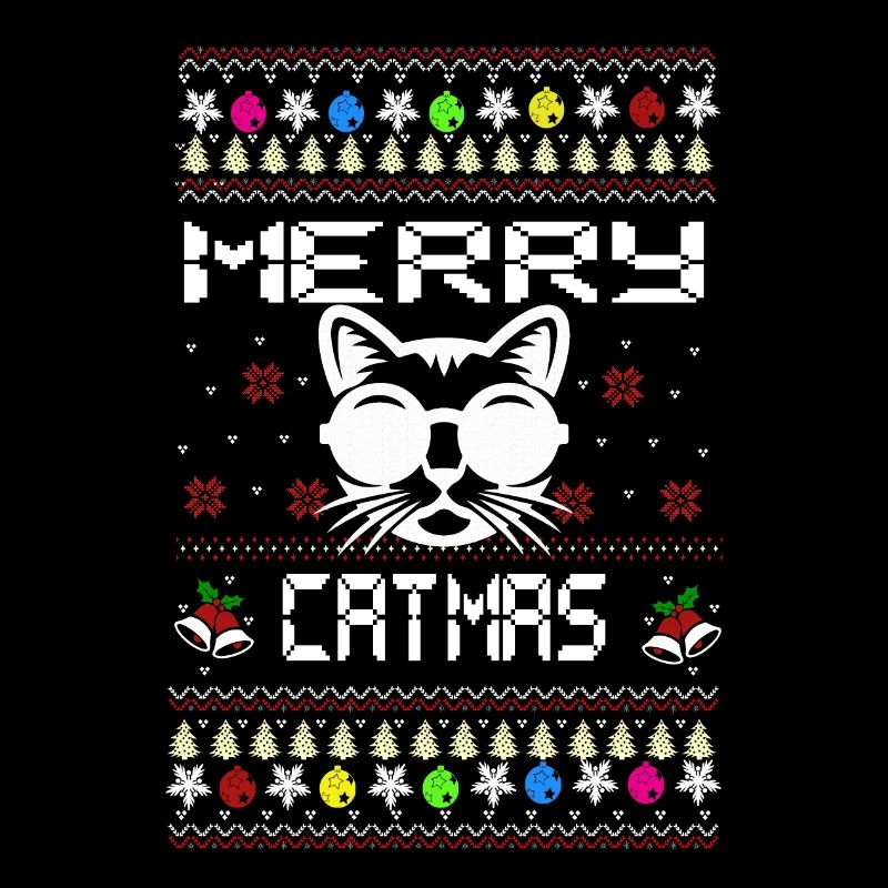 Conception de Noël - Joyeux CATMAS