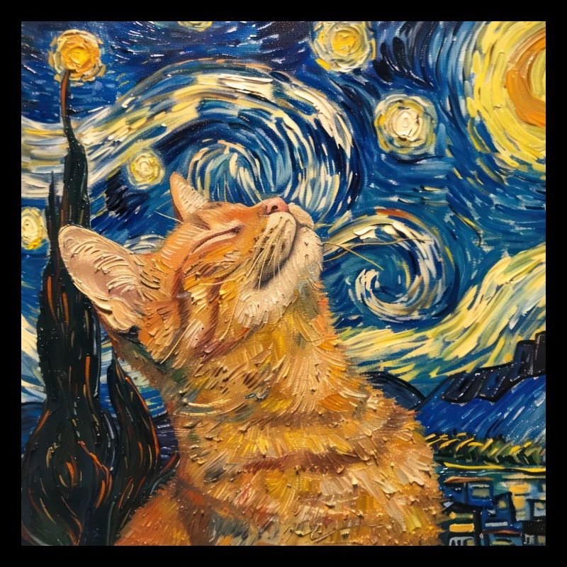 Chat, Motif De Chat