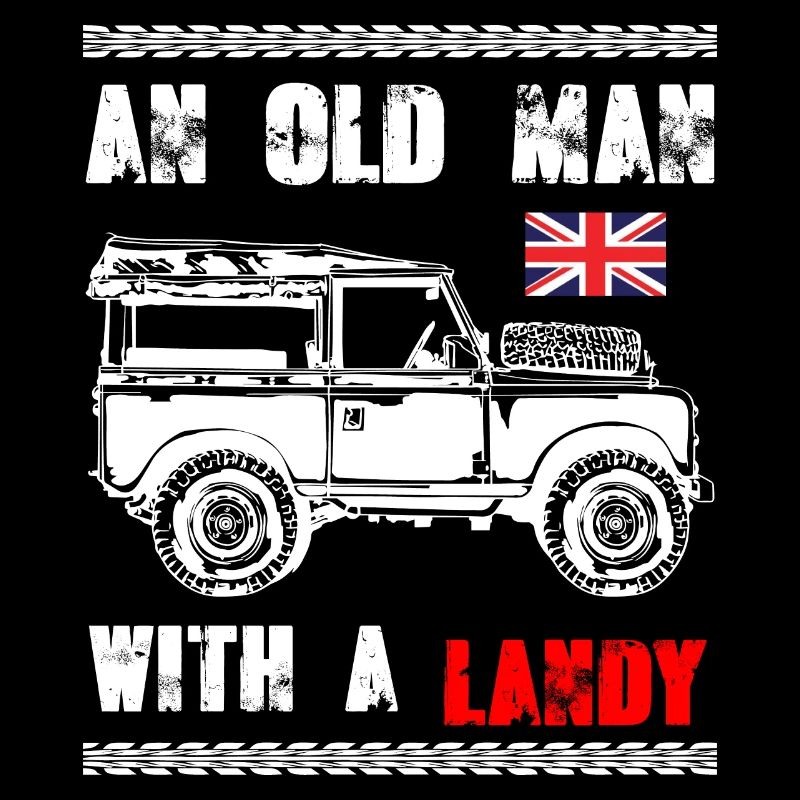 An Old Man With A Landy