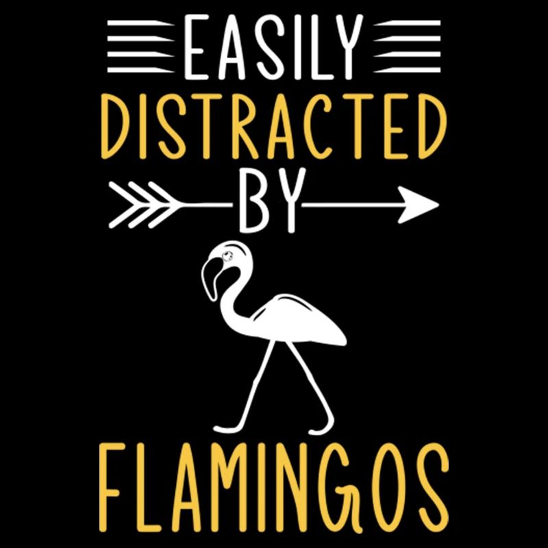 Easily Distracted By Flamingos