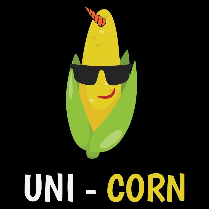 Funny Sweet Corn Uni-Corn Maiz Gift Idea