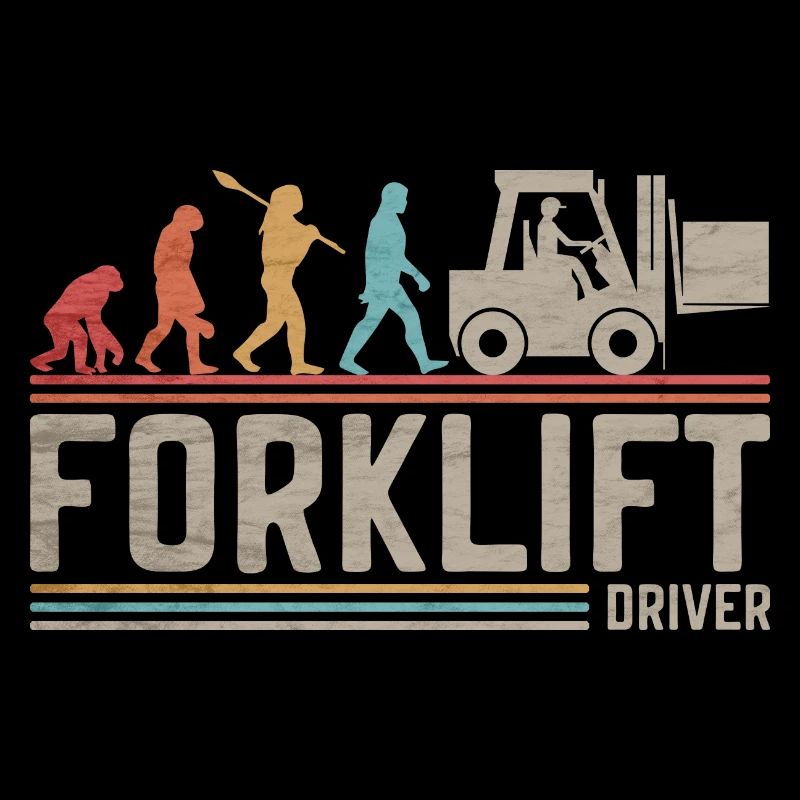 Gabelstaplerfahrer Evolution Gabelstapler