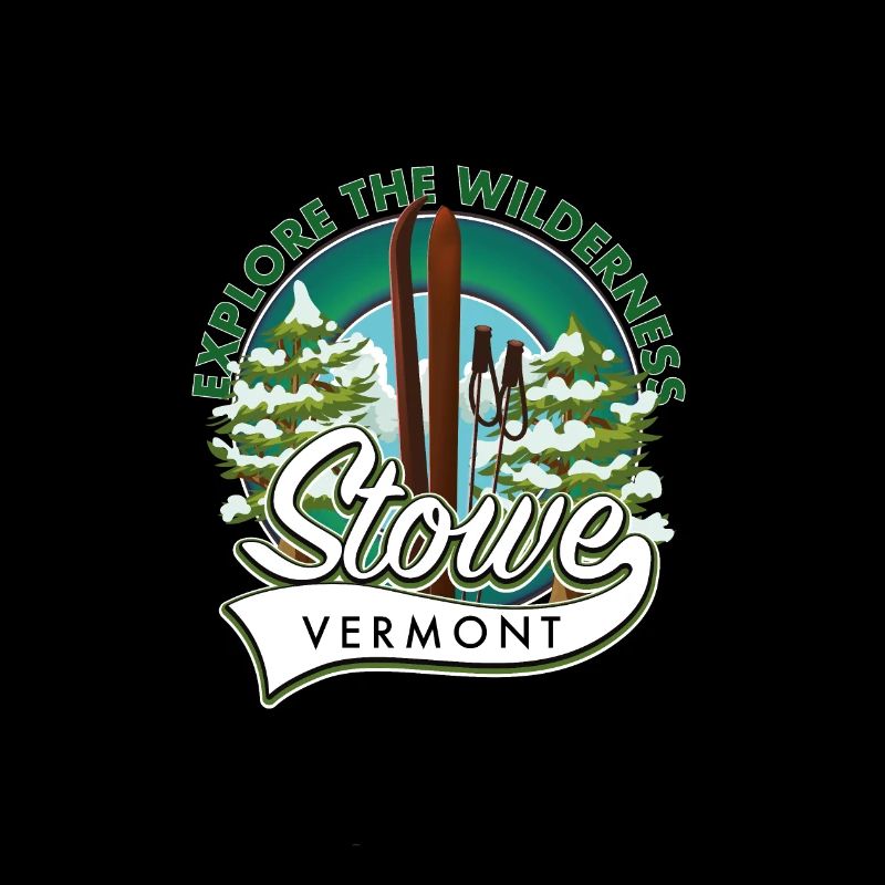 Logo de ski Stowe Vermont