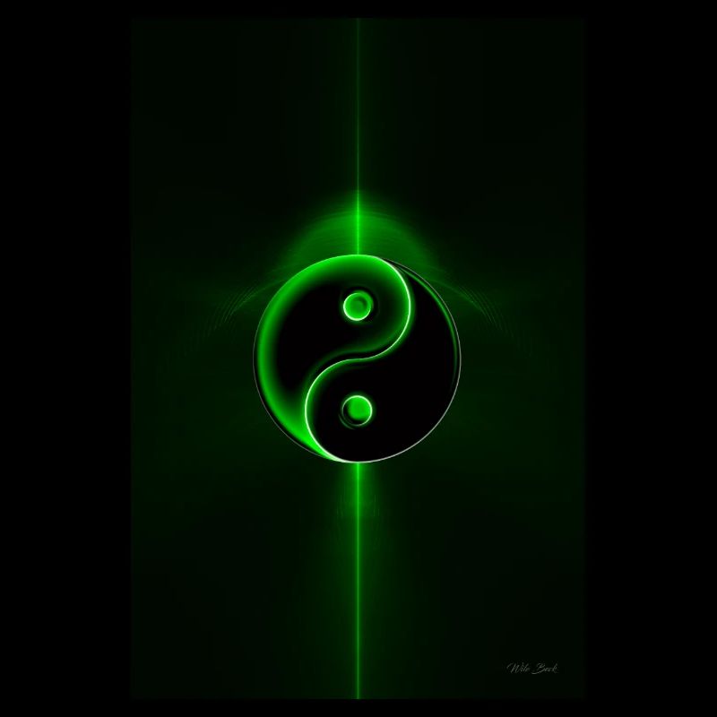 Yin Yang vert 1