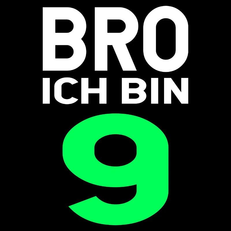 9. Geburtstag Geschenkidee Neun