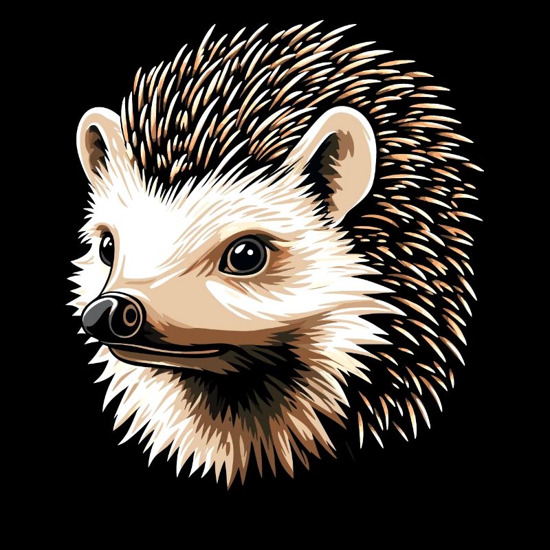 Hérisson Hérisson à ventre blanc Hérisson épineux Amour Hérisson mignon