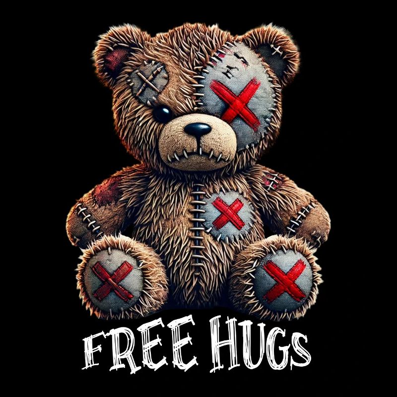 Free Hugs Teddy Bear