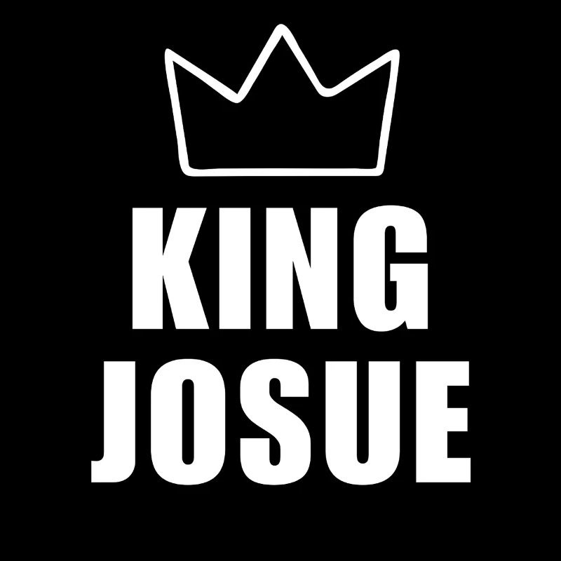 Josue Name mit Buchstabe J - King Crown Hemd