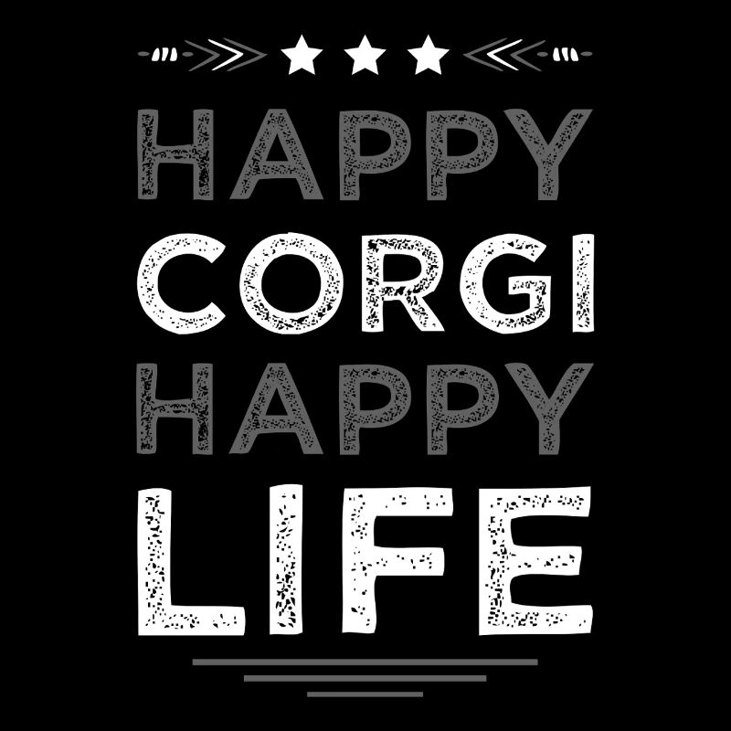Vie heureuse de corgi