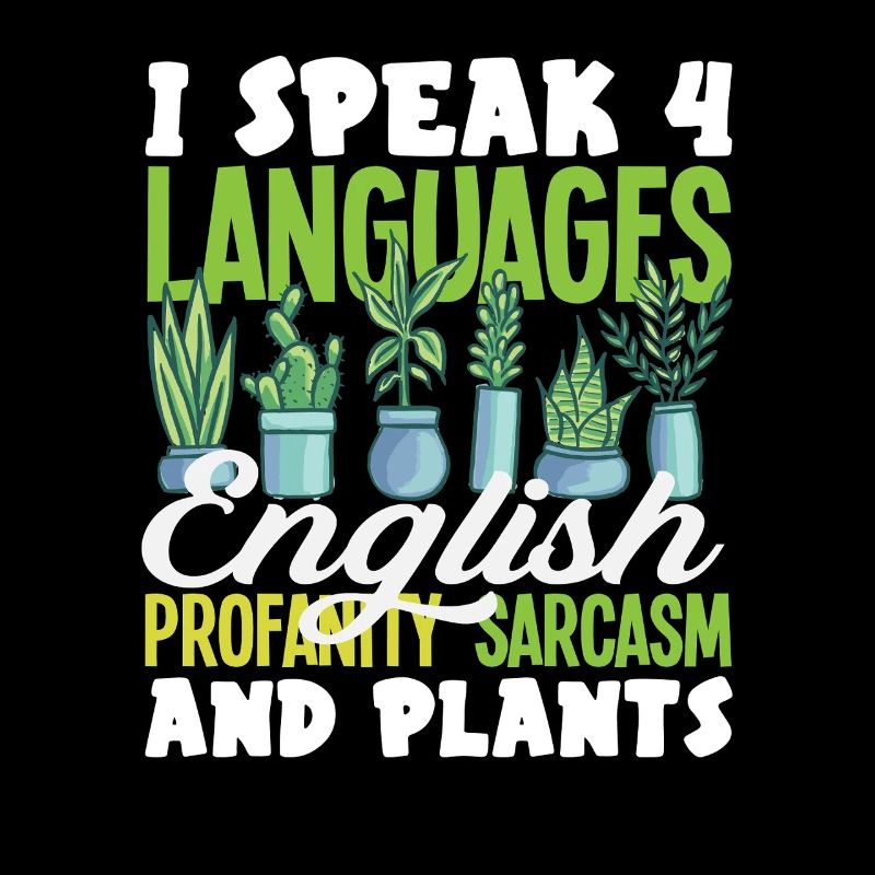 Sprich 4 Sprachen Englisch Sarkasmus