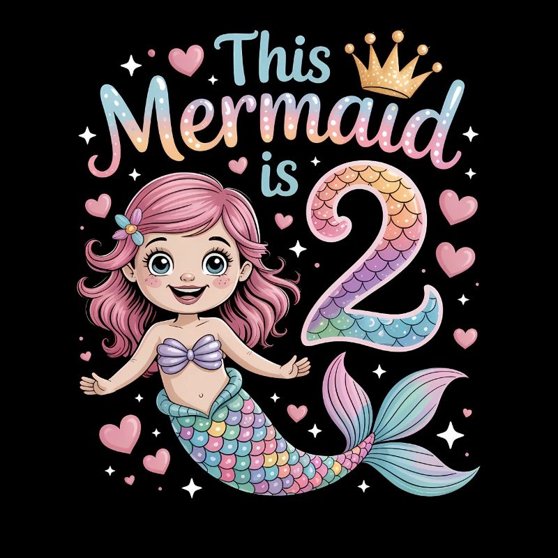 Sirène 2e anniversaire 2 ans