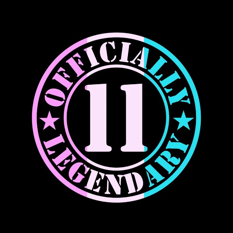 11. Geburtstag Junge Mädchen Legende Level 11