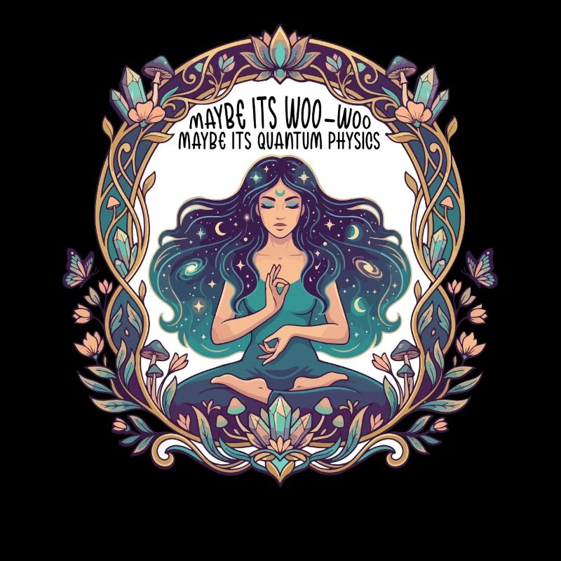Maybe Its Woo-woo Maybe Its Quantum Physics Woman