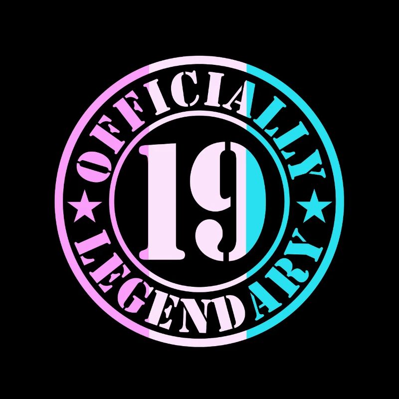 19. Geburtstag Junge Mädchen Legende Level 19