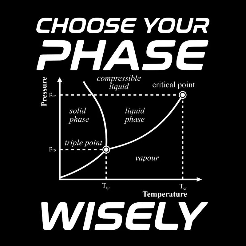 Triple Point Phase Diagram Thermodynamics Nerd