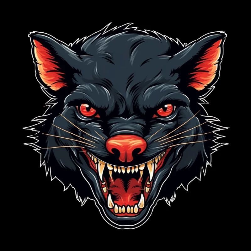 laughing Tasmanian devil