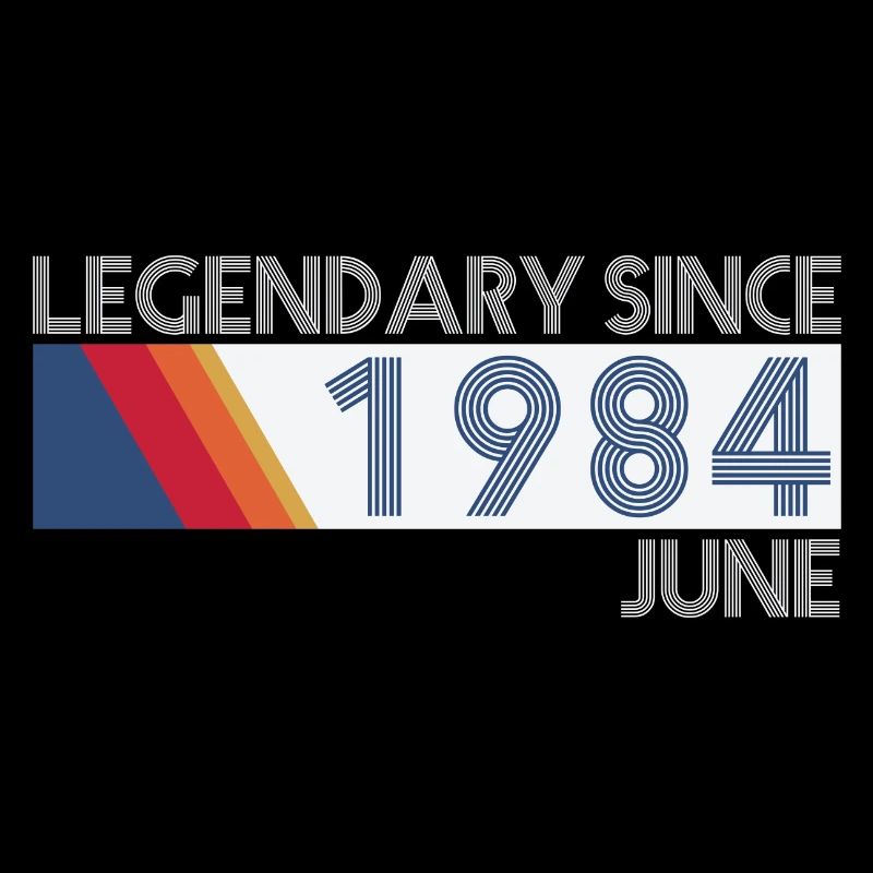 Retro SiFi Legendary since Juni 1984 - Geburtstag