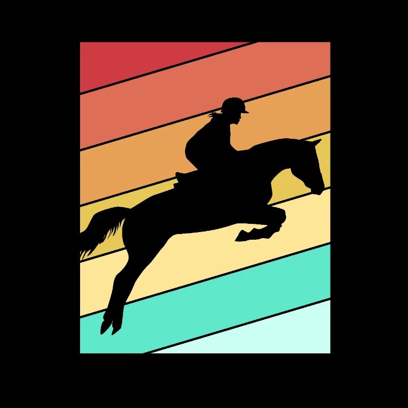 Springreiten Springpferd