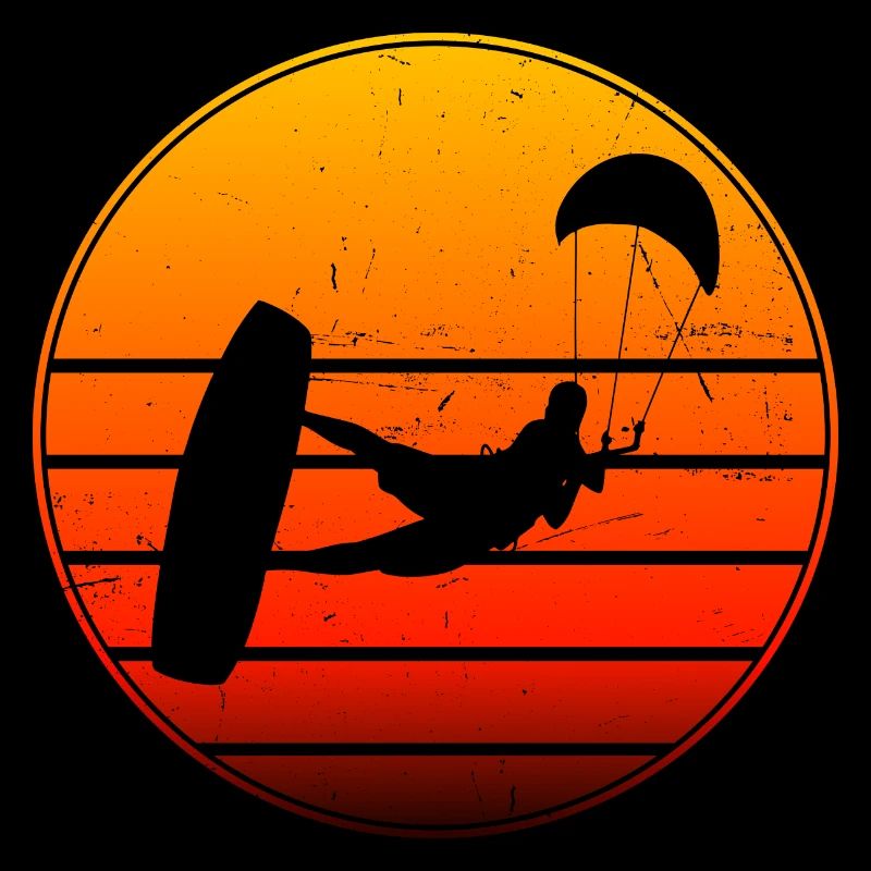 Femmes Kitesurfer Kitesurf Kitesurf Kitesurf