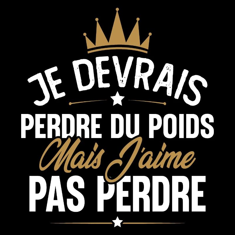 Je devrais perdre du poids mais j'aime pas perdre