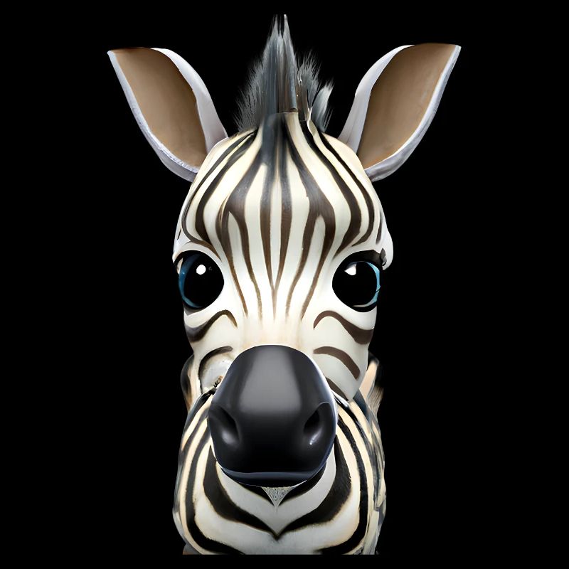 Niedliches Zebra Design