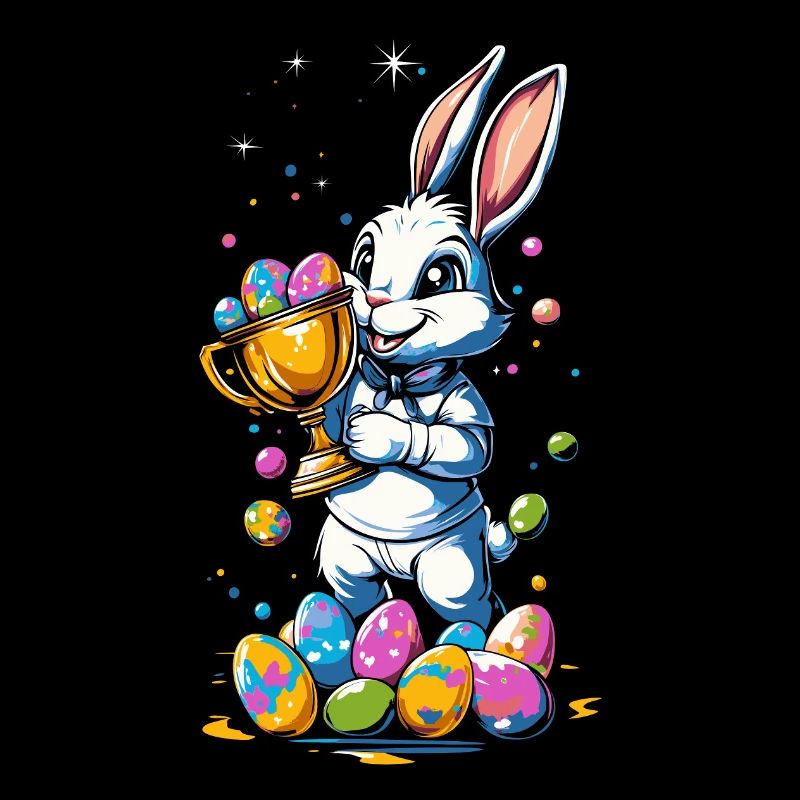 Easter Bunny Easter Eggs Egg Hunt Winner Cup