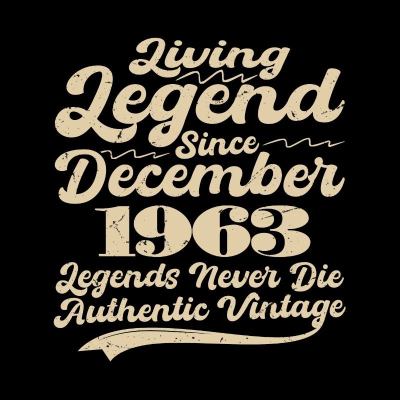 Es war einmal eine Legende. Dezember 1963 Geburts