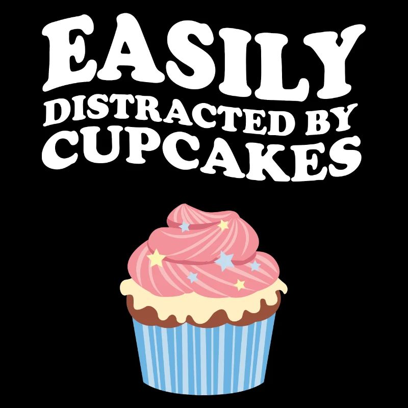 Facilement distrait par les cupcakes