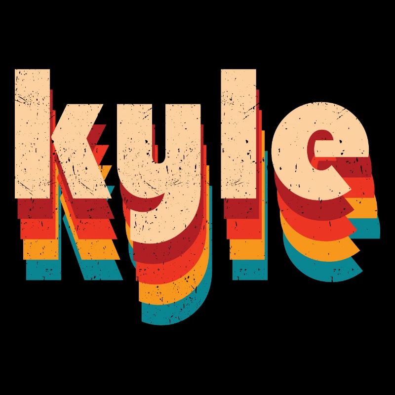 Retro Kyle Name