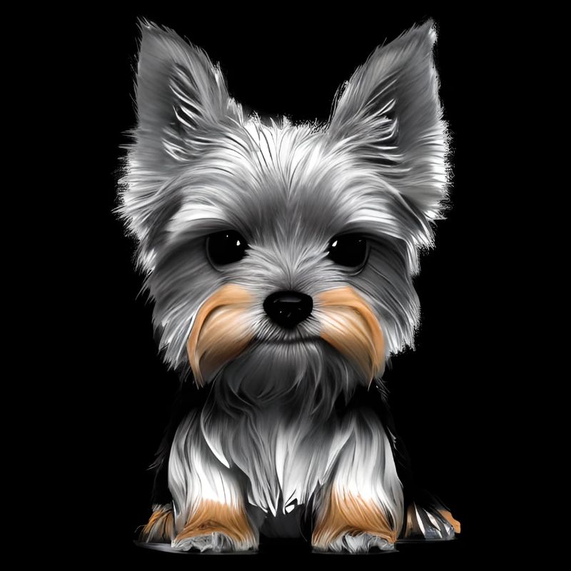 propriétaire de chiot chien Yorkshire Terrier