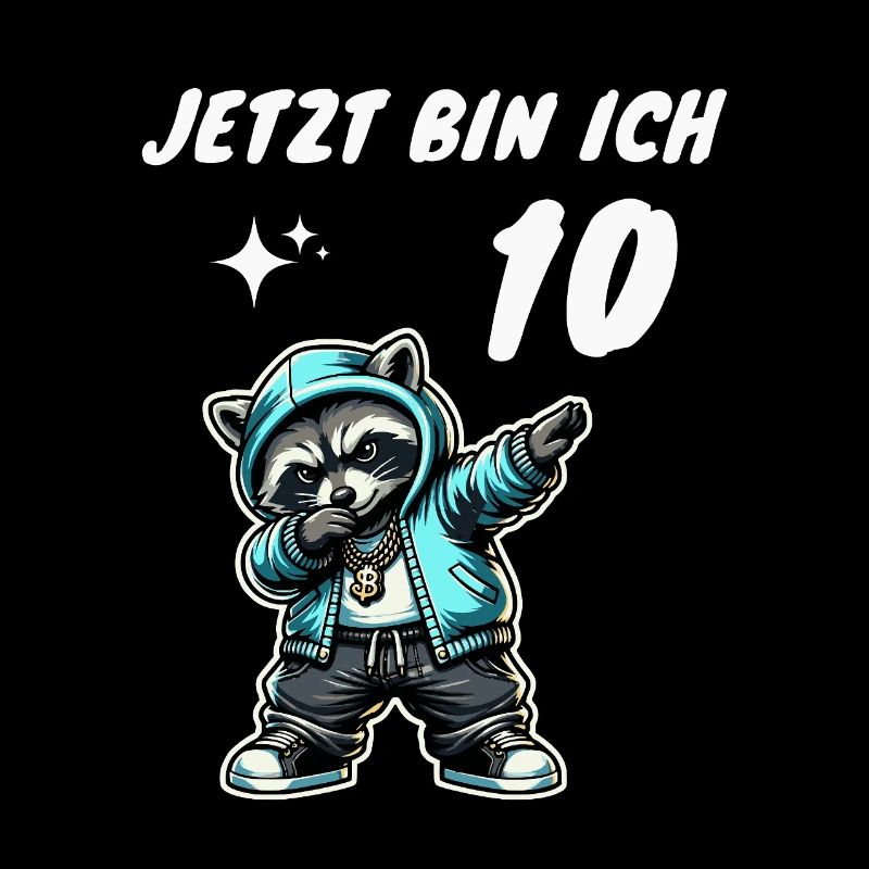 Jetzt bin ich 10 Geburtstag